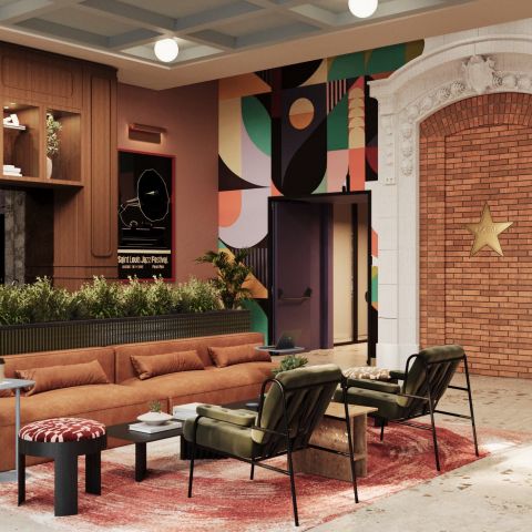 HUGE fan here…clearly🤩
Tour at our leasing office for some LOCAL merch